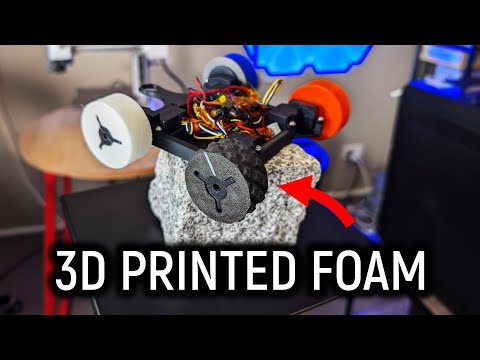3D Printed FOAM Wheels - Do they work?