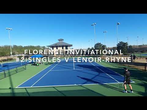 #2 Singles Mount Olive v Lenoir-Rhyne