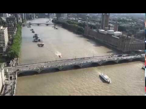 Beautiful view from London Eye