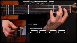 Desafinado (Off Key) - Bossa Nova Guitar Lesson #12: Advanced Phrase 4444