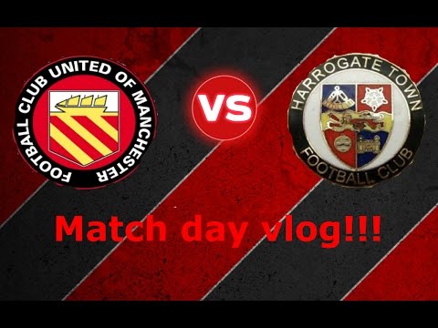 FC United Of Manchester vs Harrogate Town Match day Vlog!!! Helicopter ride?????