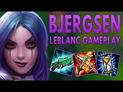 449. Bjergsen Leblanc vs Ekko Mid Lane - April 6th, 2017 - Patch 7.7 Season 7