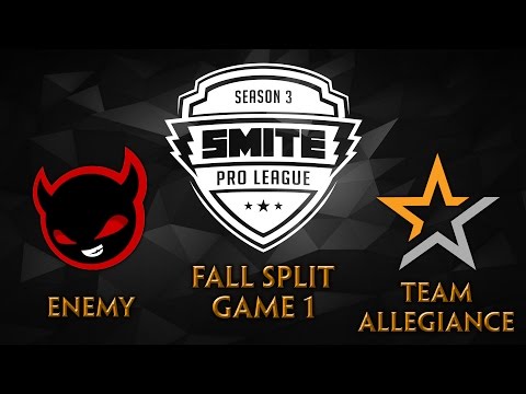 SPL Fall Split Week 2 - Enemy vs. Team Allegiance (Game 1)