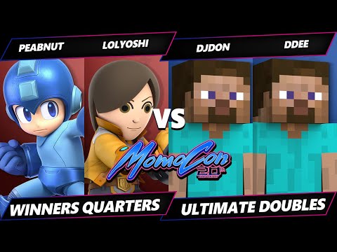 MomoCon 2025 - Peabnut & Lolyoshi Vs. DJDon & DDee - Smash Ultimate - SSBU