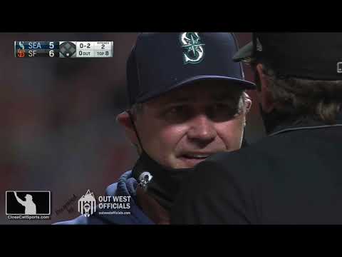 Ejection 52 - Umpire John Libka Ejects Scott Servais Over Strike Calls Late in SF