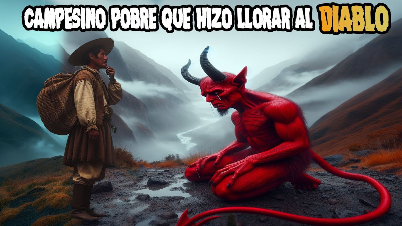 EL CAMPESINO POBRE QUE HIZO LLORAR AL DIABLO | Cuento Andino Animado