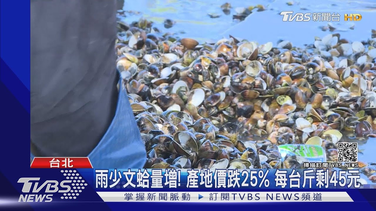 缺水！文蛤肉變鹹「難煮開」　產地憂買氣降