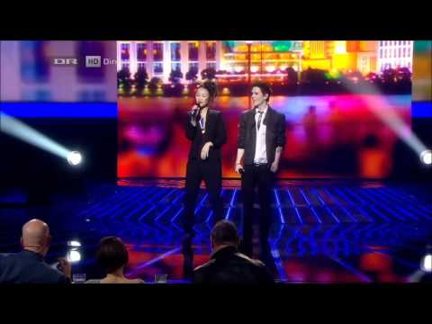 [HD][DK X Factor 2012] Phuong & Rasmus - Speak Out Now (Oh Land) - Liveshow 1
