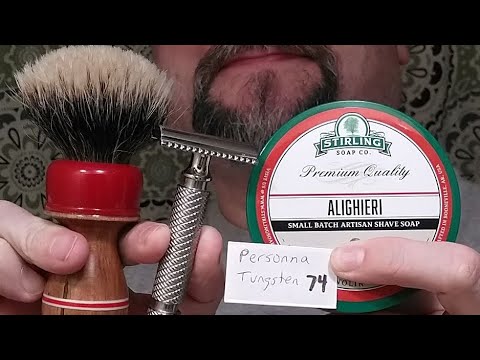 Just A Shave: Wolfman WR1 SB .46 - Personna 74 (Tungsten) (15) - Stirling Alighieri - DG B9A TDR 24