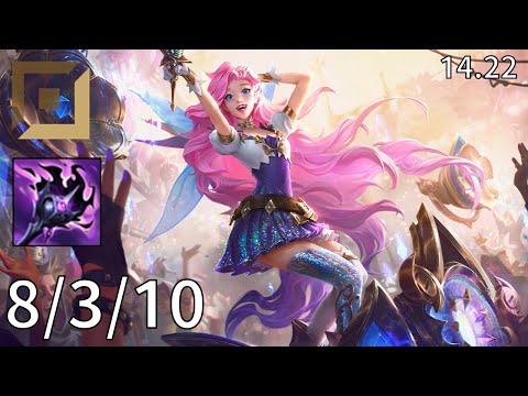 Seraphine Bot vs Jinx - EUW diamond | Patch 14.22