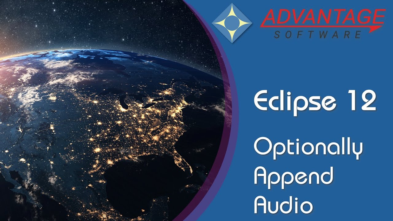 Eclipse 12 - Optionally Append Audio