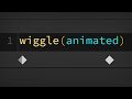 How To Keyframe The Wiggle Expression In After Effects
