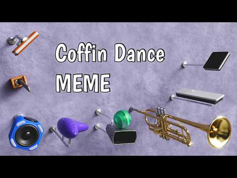Coffin Dance MEME  on Different Instruments