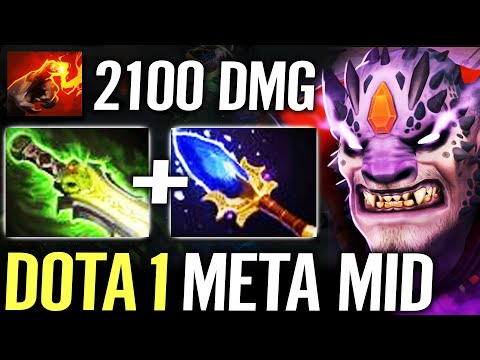 🔥 DOTA 1 Lion MID IS BACK — 14x Stacks Finger + EB Aghanim GODLIKE 1ULT 1KILL Nuker Dota 2 Pro