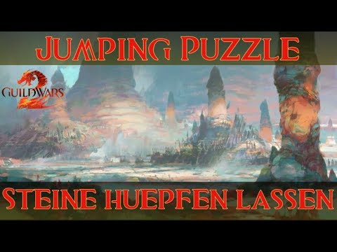 Guild Wars 2 Jumping Puzzle: Steine hüpfen lassen / Skipping Stones
