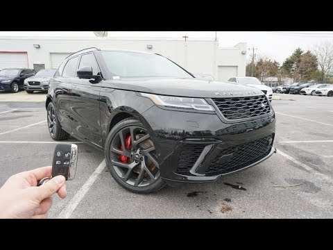 2020 Range Rover Velar SV Autobiography: Start Up, Exhaust, Test Drive and Review