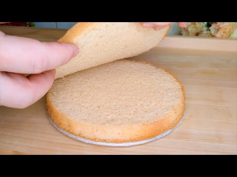 Piškotový korpus na dorty, osvědčený recept! Lahodný TV