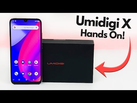 Umidigi X - Hands On & First Impressions! (Only $199)