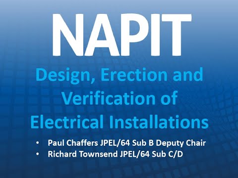 Design, Erection and Verification of Electrical Installations Webinar