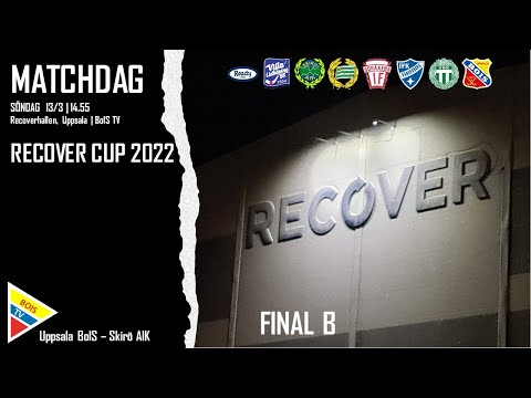 220313 Recover cup FINAL B Söråkers IF - Skirö AIK