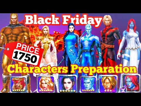 Top 6 Characters l Buy l [Black Friday Sale] 🤔 // Rank // in  #mff #rkmff #blackfriday #sale