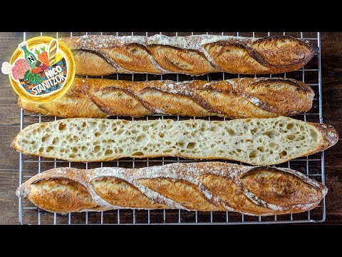 Baguettes mit Sauerteig | Nico Stanitzok