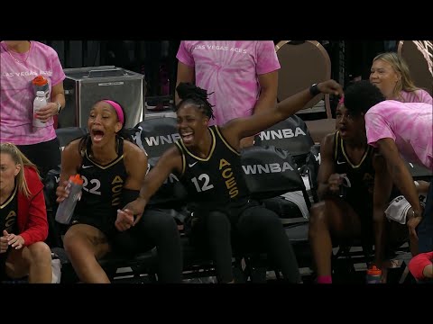 😂 A'ja Wilson & Chelsea Gray MOCK Jackie Young After They Watch Replay Of Her Almost Getting Injured