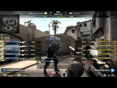 SLTV StarSeries X Finals - fnatic vs. NaVi (map 1)