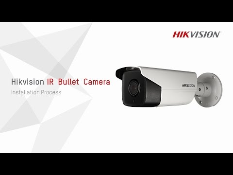 Hikvision 2 mp bullet camera installation services, model na...
