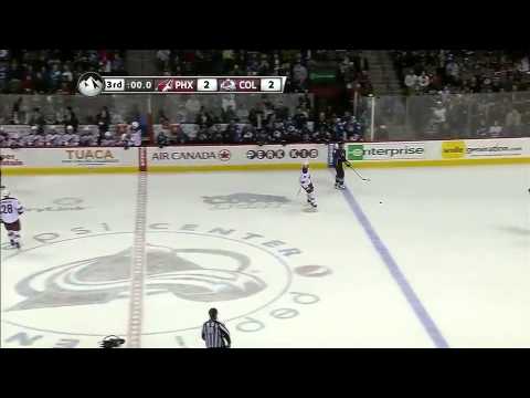 Colorado Avalanche VS Phoenix Coyotes - 11.2.2013 - 2:3 OT