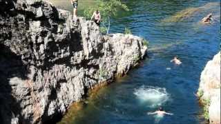 preview picture of video 'Le Pont du Diable - Thueyts - Ardèche'