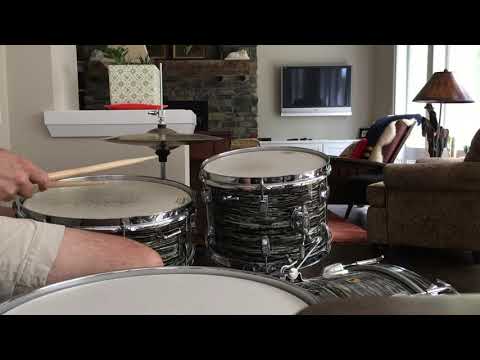 Ludwig Oyster Black Pearl Jazz Festival Snare ~ 1964 image 21