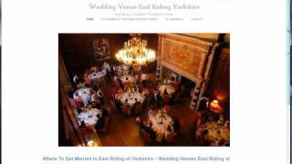 preview picture of video 'Wedding Venue East Riding of Yorkshire'