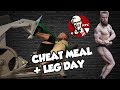 REDEMPTION EP3 - Saturday Night CHEAT MEAL | 2ND LEG DAY
