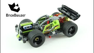 LEGO Technic Зеленый гоночный автомобиль (42072) - відео 4