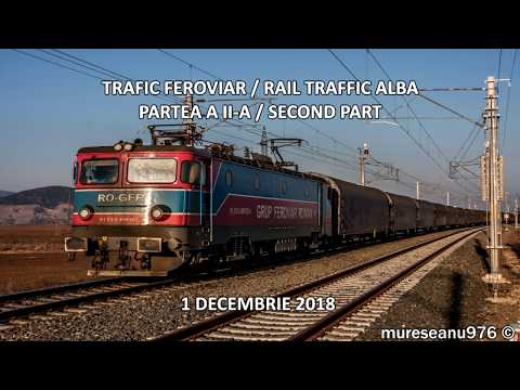 TRAFIC FEROVIAR / RAIL TRAFFIC ALBA 1 Decembrie 2018 - Partea a II-a