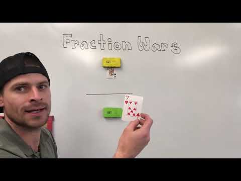 FRACTION WARS! Fun Math Game For The Classroom - YouTube