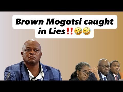 LIES‼️‼️Brown Mogotsi testifies at Madlanga Commission