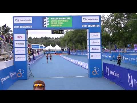 Edmonton Triathlon World Championships 2014 - Finish