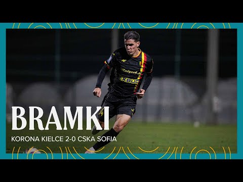 ⚽️ Bramki ze spotkania Korona Kielce - CSKA Sofia 2:0 (14.01.2026 r.)