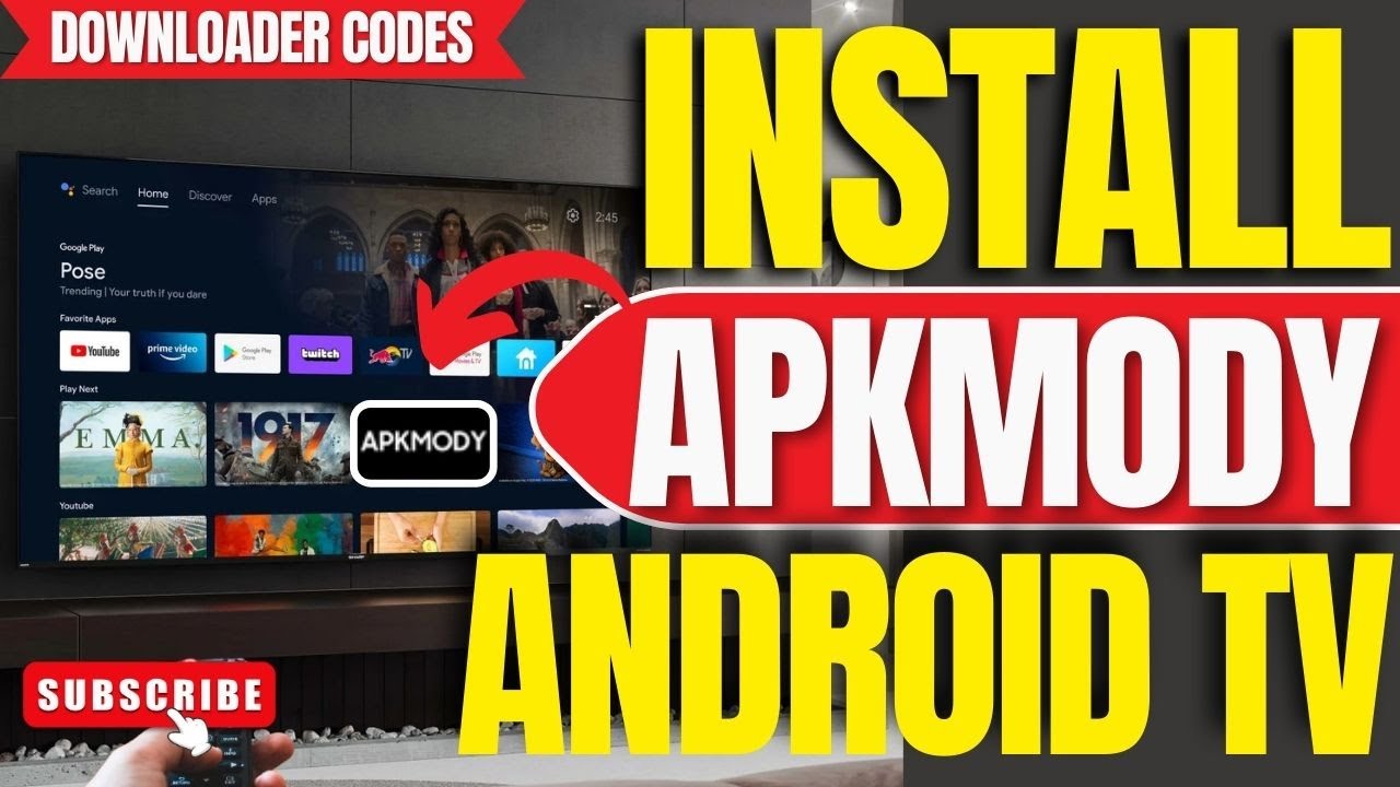 ✅How To Install APKMODY on ANY Android TV, TV Box or Google TV (Downloader Code 2025)