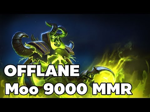 Pugna Offlane By Moo 9000 MMR