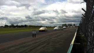 preview picture of video 'Croft Circuit, BTCC 2012 first lap warm up'