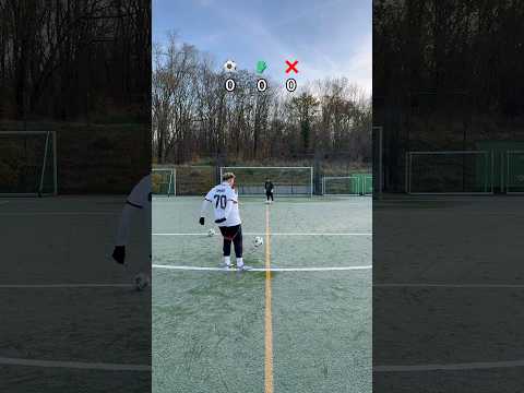 Freekick Challenge | #football #soccer #shortvideo #shorts #skills #goalkeeper #gk
