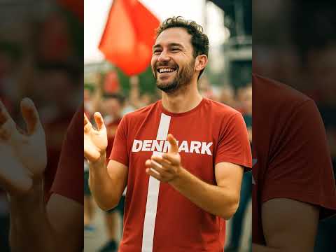 Dannebrog tshirt fra Roligan