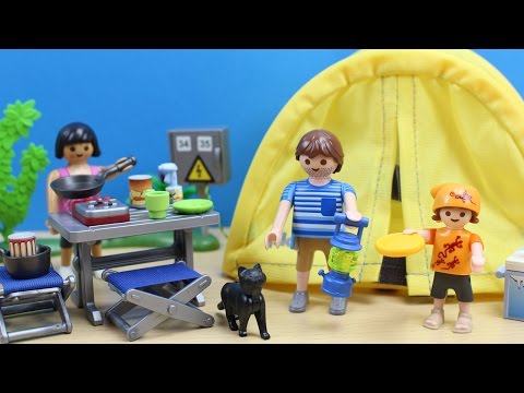Juguetes de Playmobil en español | Los Playmobil van de vacaciones | Habitación del Bebé y niños