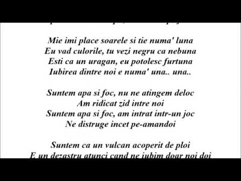 Eli feat. Nico - Apa si Foc  Versuri (Lyrics)