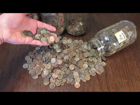 A Simple $0.02 Solution for Sorting Copper and Zinc Pennies Found Metal Detecting