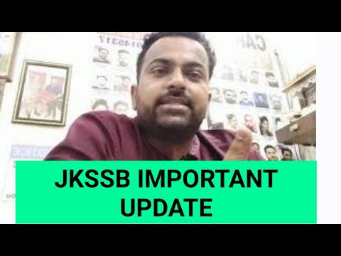 #Jkssb | Important Update | Don't miss