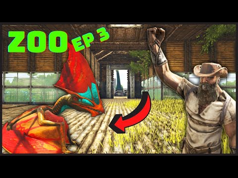 Ark Mutations Zoo Ep 3 | Breeding with Subs,Building Pens and Starting a Cafe Build